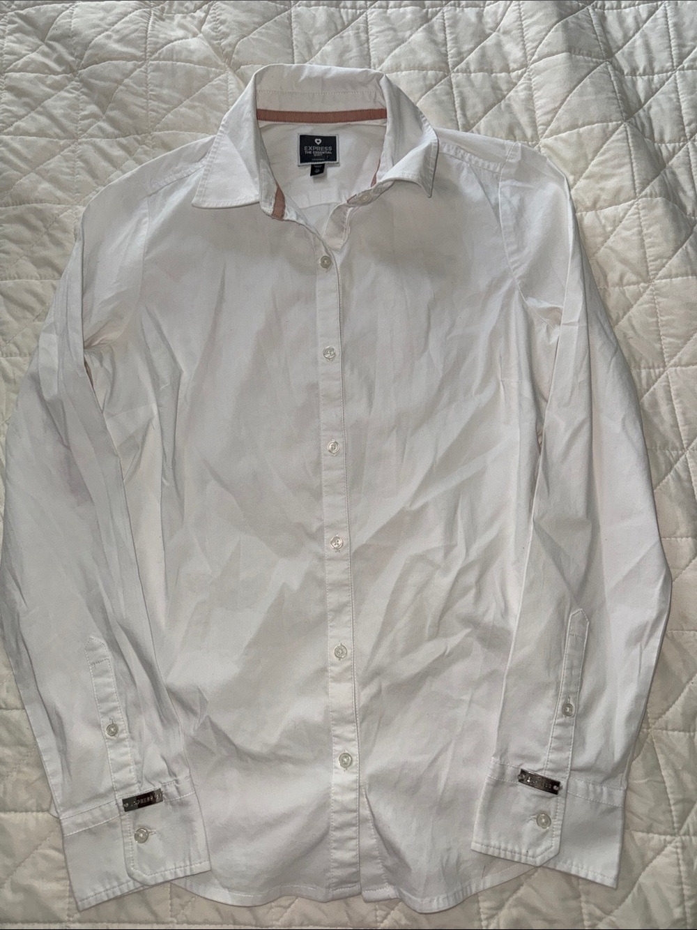 Express iron-less Oxford shirt